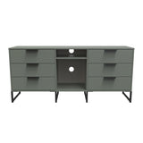 Hong Kong 6 Drawer TV Unit with legs