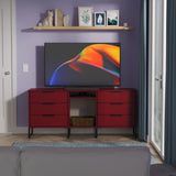 Hong Kong 6 Drawer TV Unit with legs