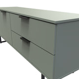 Hong Kong (Black Sleigh Legs) Sideboard Unit