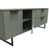 Hong Kong (Black Sleigh Legs) Sideboard Unit