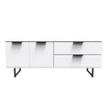 Hong Kong (Black Sleigh Legs) Sideboard Unit