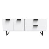 Hong Kong (Black Sleigh Legs) Sideboard Unit
