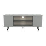 Hong Kong 2 Door Open Shelf TV Unit
