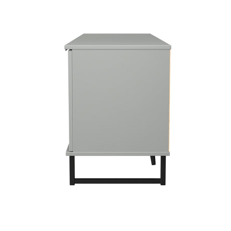 Hong Kong 2 Door Open Shelf TV Unit