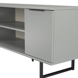 Hong Kong 2 Door Open Shelf TV Unit