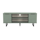 Hong Kong 2 Door Open Shelf TV Unit