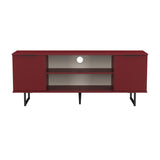 Hong Kong 2 Door Open Shelf TV Unit