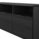 Hong Kong Multi-Media Large TV Unit with 3 Drop Doors