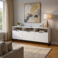 Hong Kong Multi-Media Large TV Unit with 3 Drop Doors