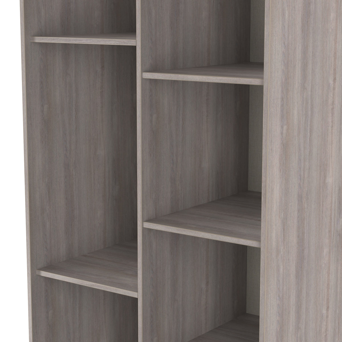 Hong Kong (Black Sleigh Legs) Tall Shelf Unit