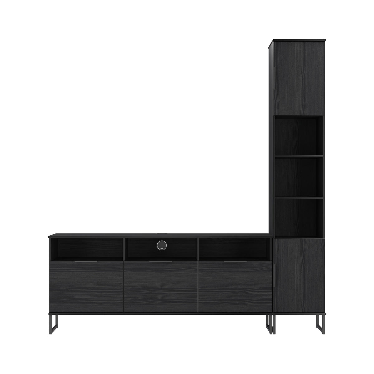Hong Kong Multi-Media Set (Tall Upright RH & TV Unit)