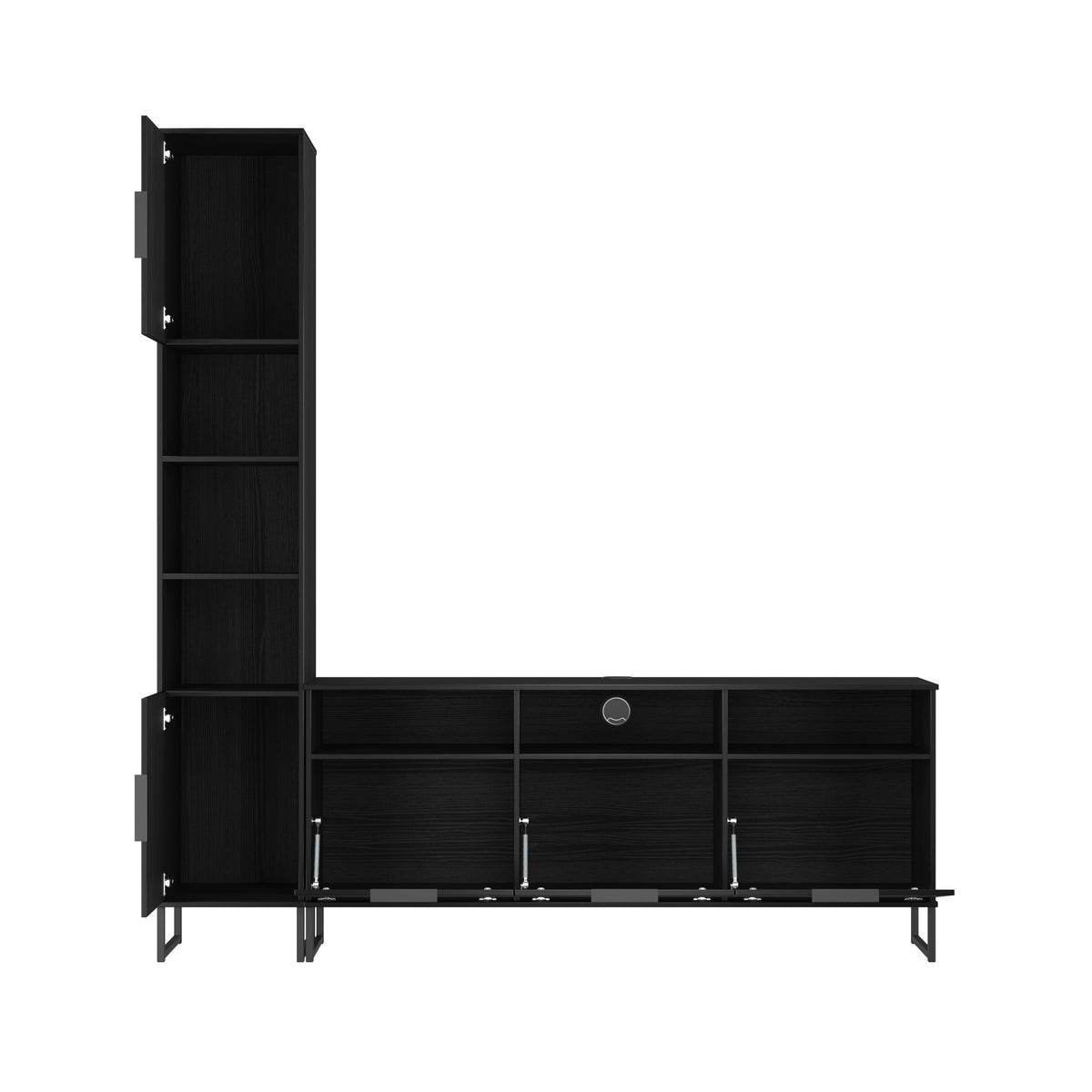 Hong Kong Multi-Media Set (TV Unit & Tall Upright LH)