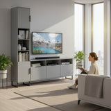 Hong Kong Multi-Media Set (TV Unit & Tall Upright LH)