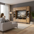 Hong Kong Multi-Media Set (Tall Upright LH, TV Unit, Tall Upright RH & Upper Unit)