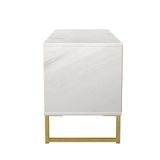 Hong Kong (Gold Sleigh Legs) 4 Drawer Bed Box