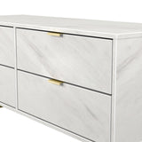 Hong Kong (Gold Sleigh Legs) 4 Drawer Bed Box