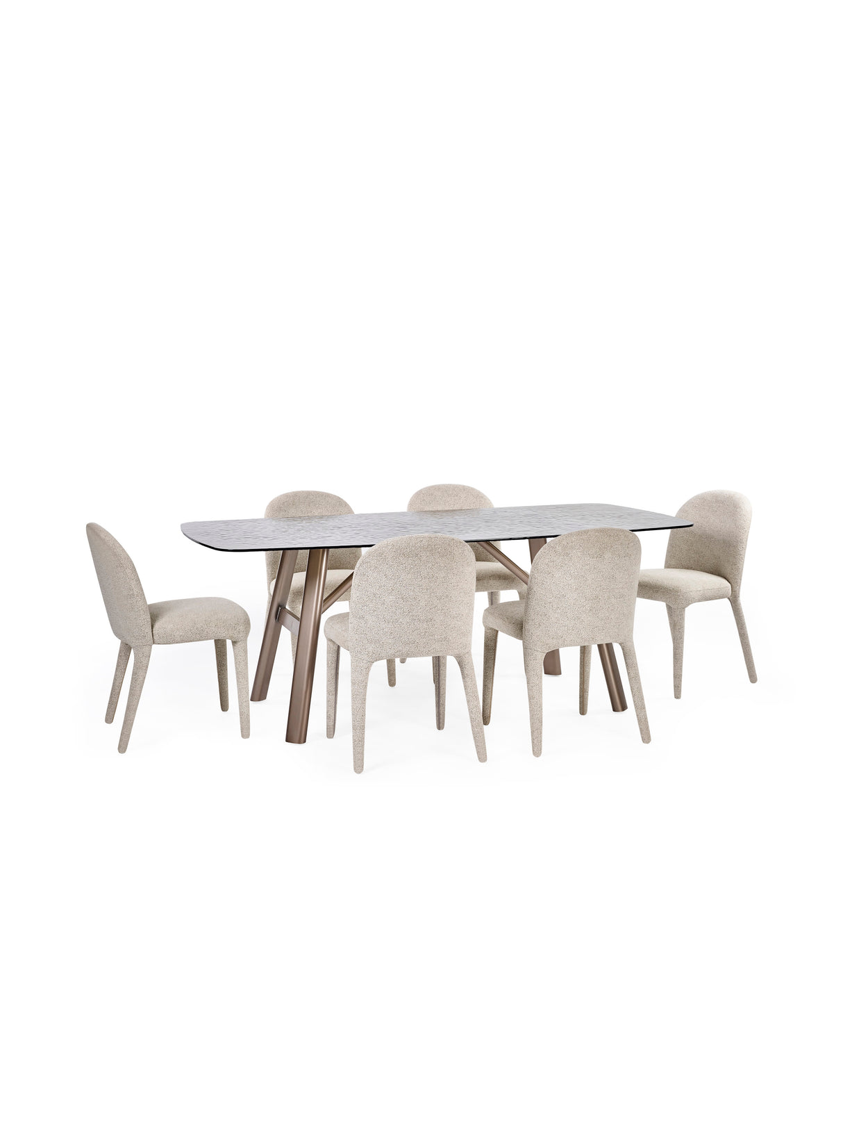 Holly Fully Upholstered Dining Chair (Set of 2)