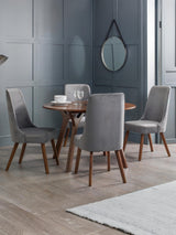 Huxley High Back Upholstered Dining Chair (Set of 2)