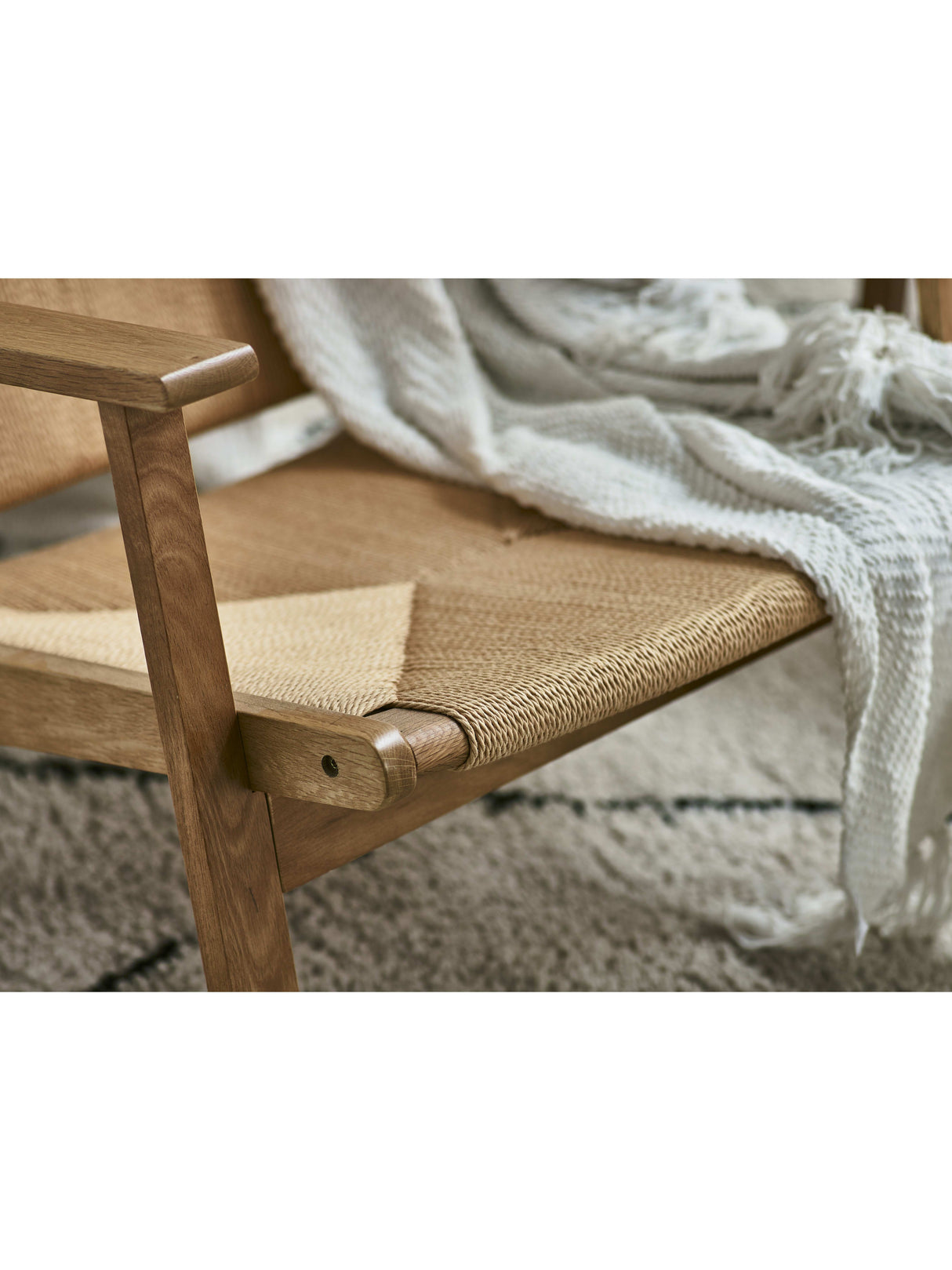 Icaria Woven Cord Accent Chair