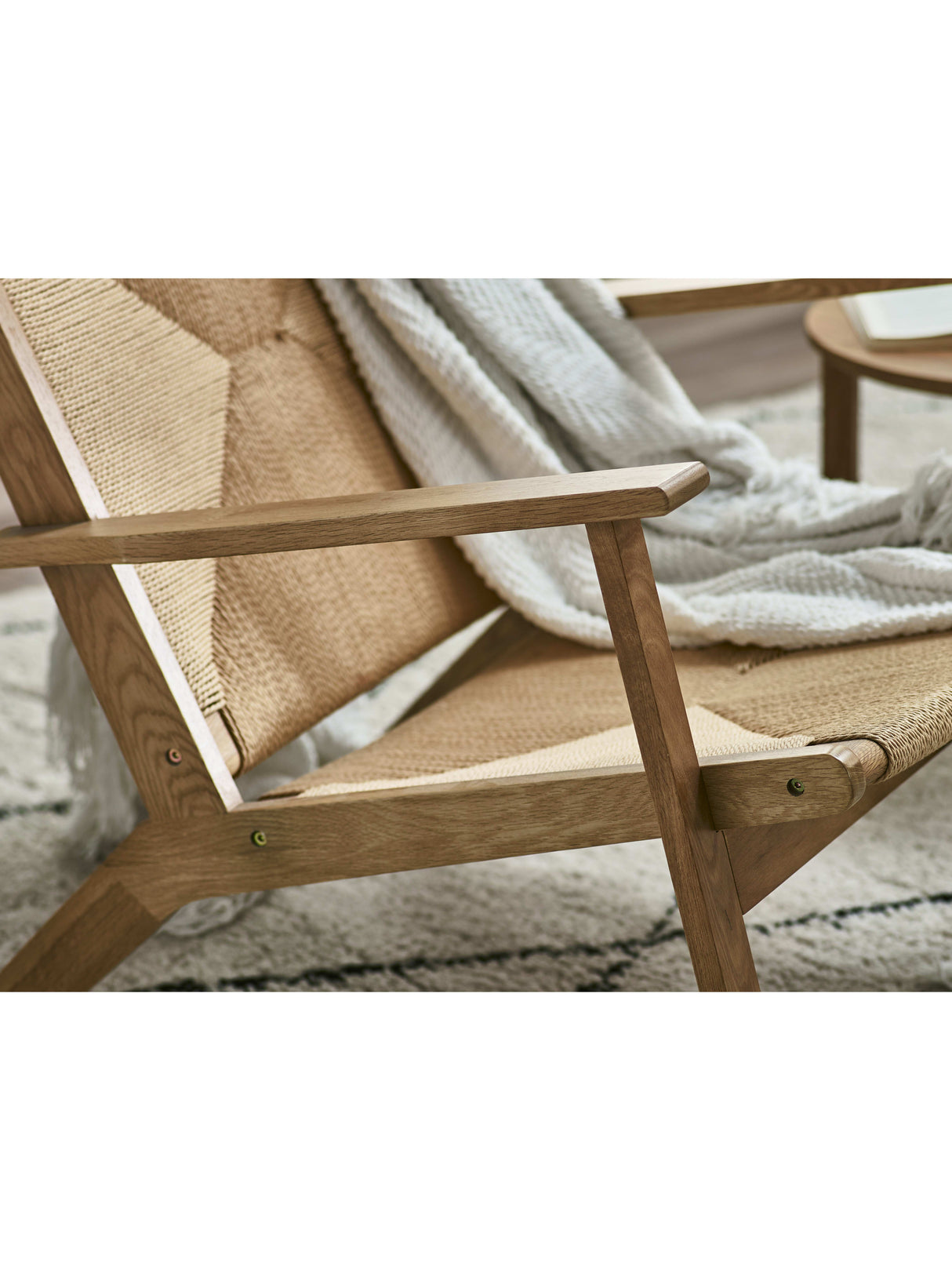 Icaria Woven Cord Accent Chair