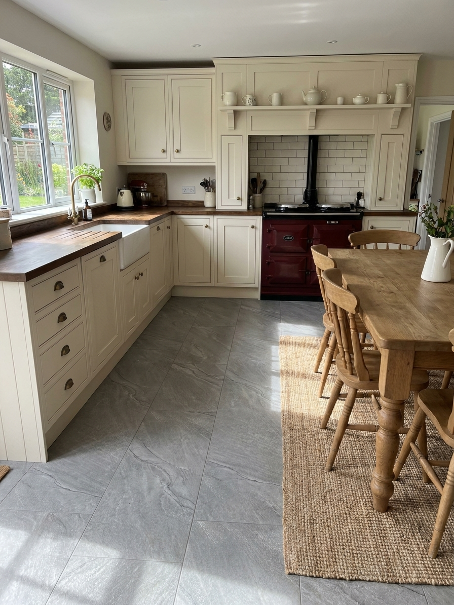 AquaNova Water Resistant Marble Effect Flooring