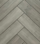 FirmFit Herringbone Brown Natural Wood Grain LVT (CW-1434)