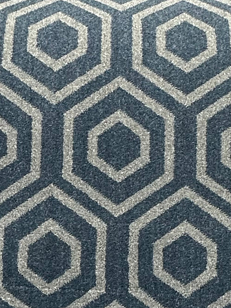Wilton Patterned Hexagonal Carpet
