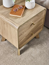 Ingrid 2 Drawer Bedside Table
