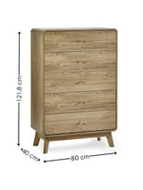 Ingrid 5 Drawer Chest