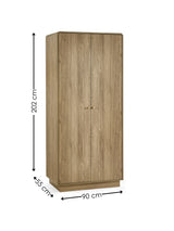 Ingrid 2 Door Wardrobe with Shelf