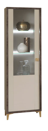 San Martino - Ibiza Glass Cabinet 1 Door