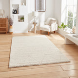 Ideal Shaggy 80260 Cream Berber Rug