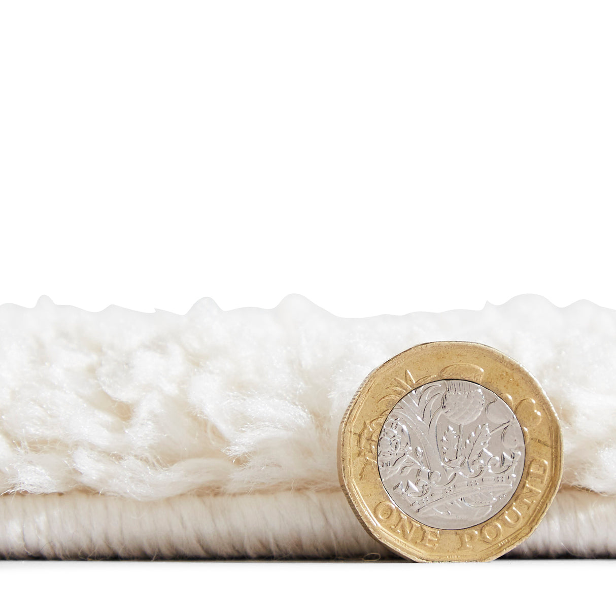 Ideal Shaggy 80260 Cream Berber Rug