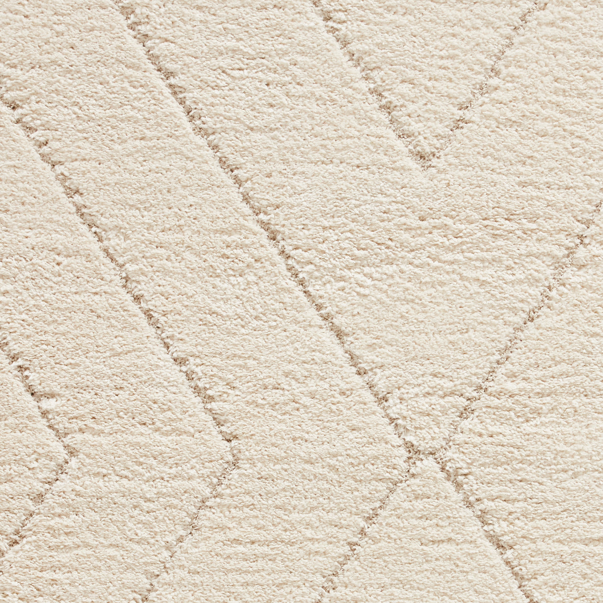 Ideal Shaggy 80362 Cream Berber Rug