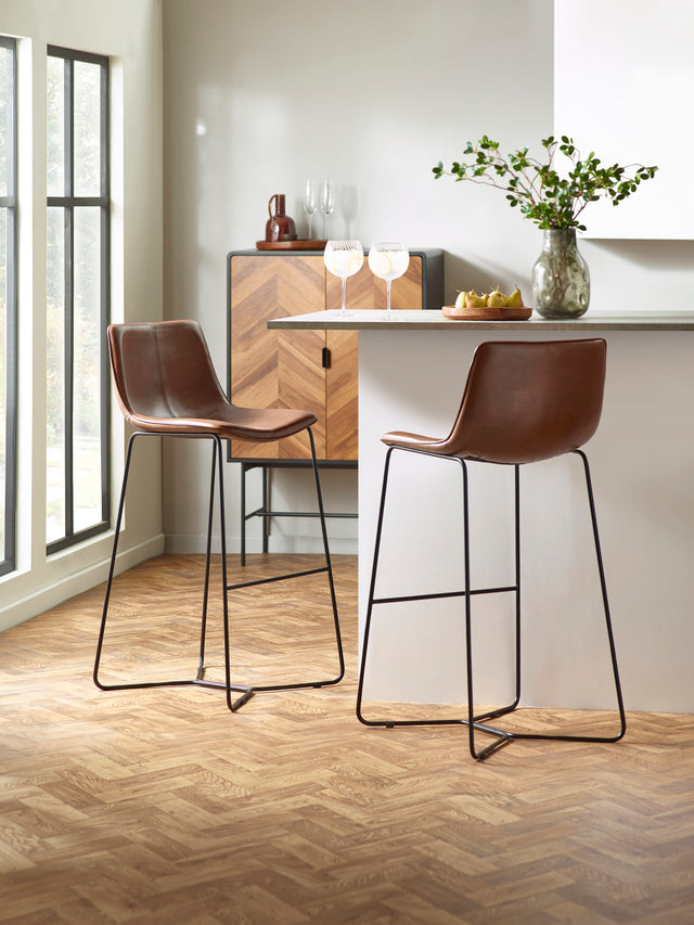 Joren Upholstered Bar Stool (Set of 2)