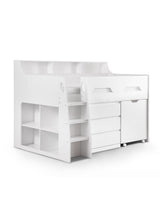 Jupiter Mid Sleeper Bed with Desk