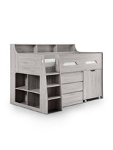 Jupiter Mid Sleeper Bed with Desk