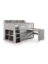 Jupiter Mid Sleeper Bed with Desk