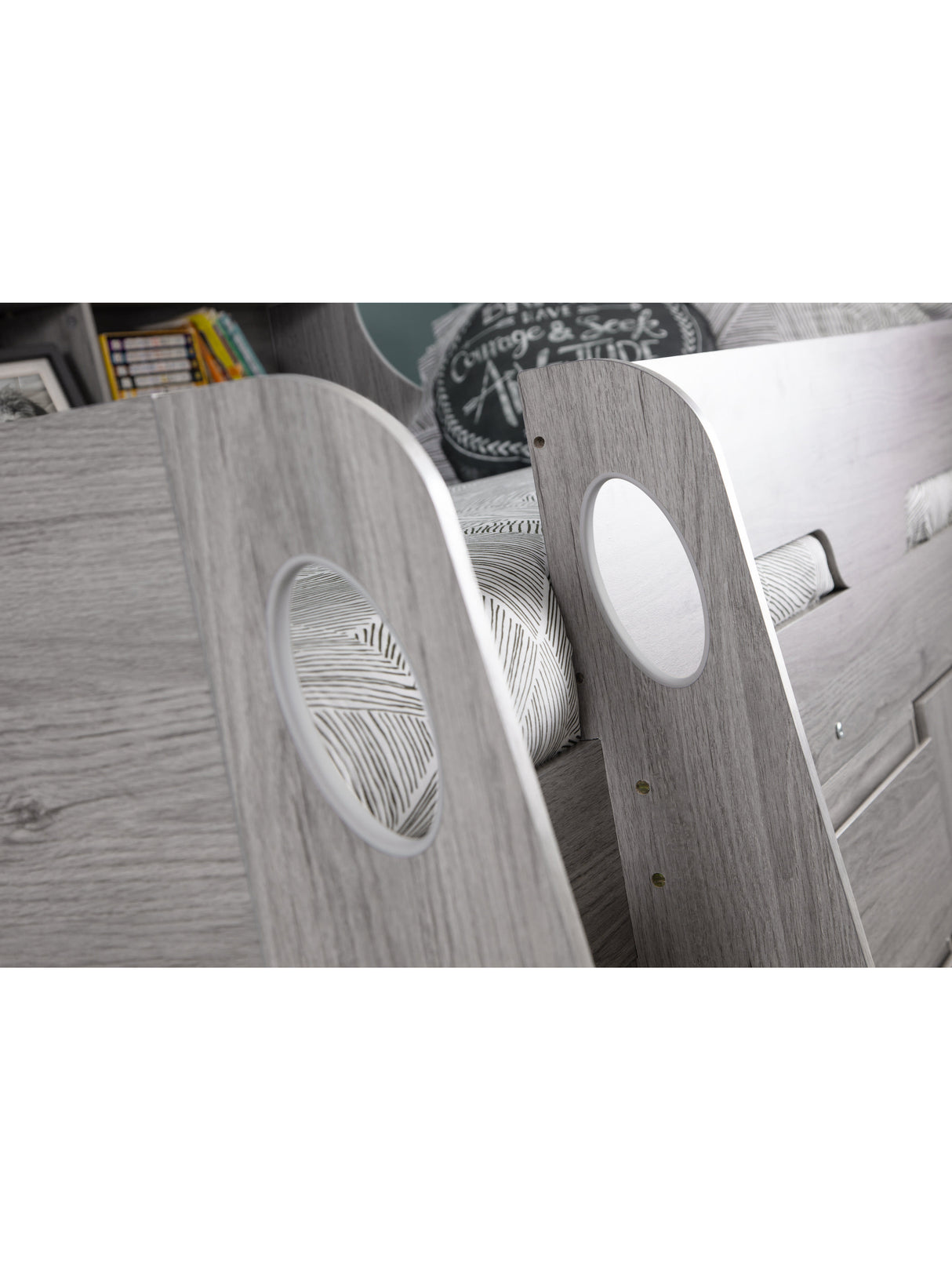 Jupiter Mid Sleeper Bed with Desk