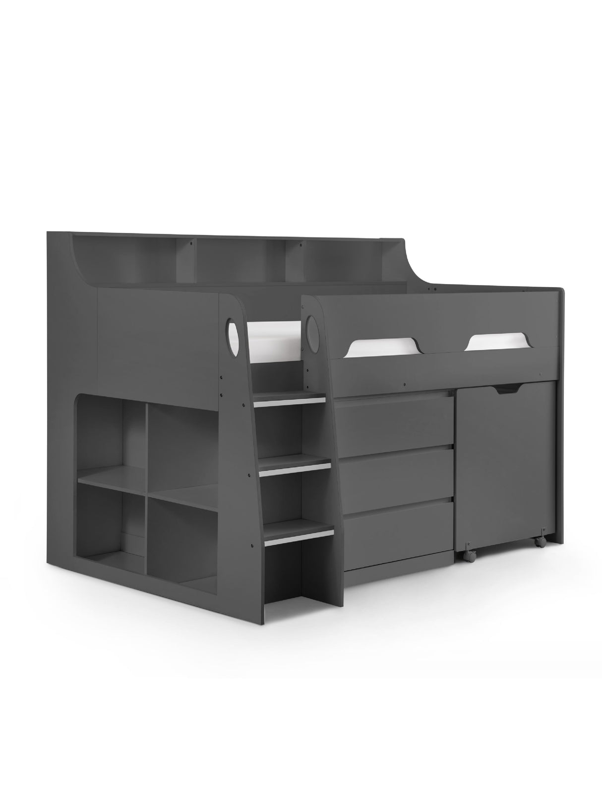 Jupiter Mid Sleeper Bed with Desk