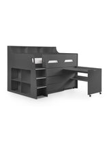 Jupiter Mid Sleeper Bed with Desk