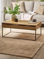 Kade Rectangular Coffee Table with Pull-Out Trays