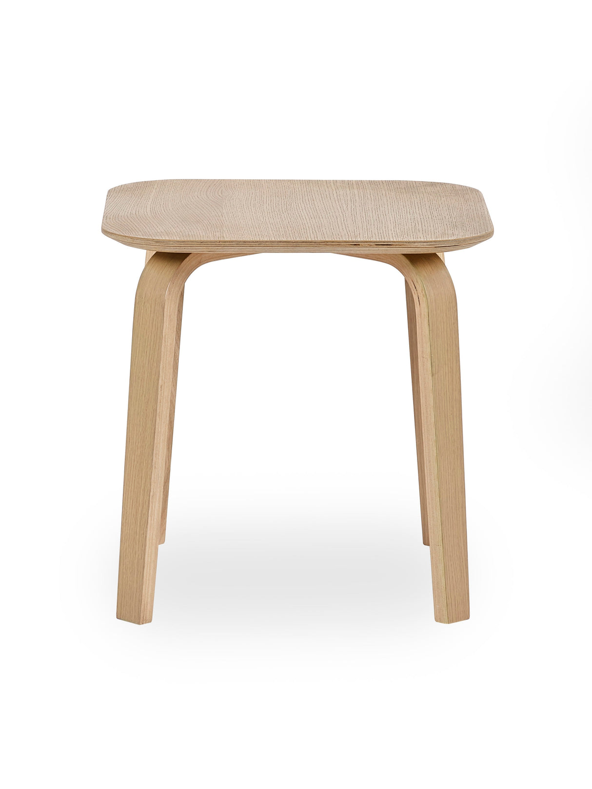 Kaito Square Side Table with Curved Legs