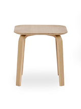 Kaito Square Side Table with Curved Legs