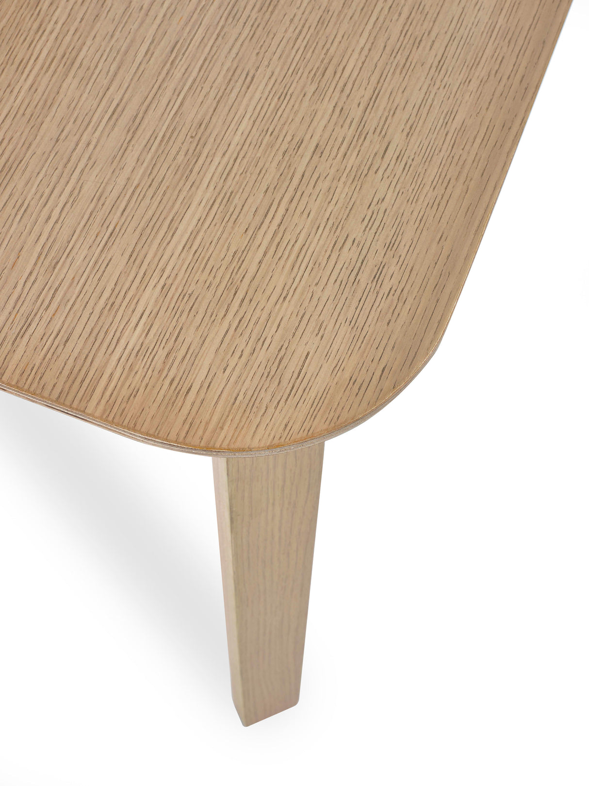 Kaito Square Side Table with Curved Legs
