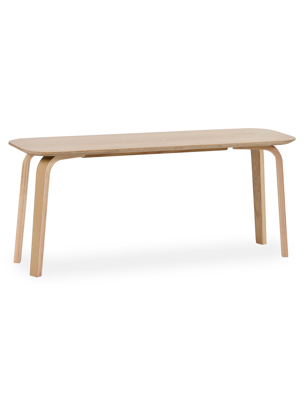 Kaito 2 Seater Dining Bench with Curved Legs