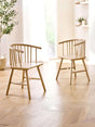 Kaito Spindle Back Dining Chair (Set of 2)