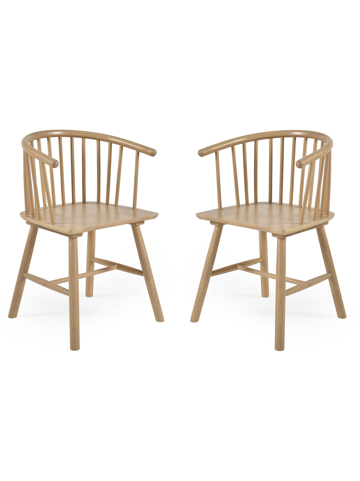 Kaito Spindle Back Dining Chair (Set of 2)