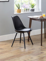 Kari Plastic Dining Chair (Set of 2)