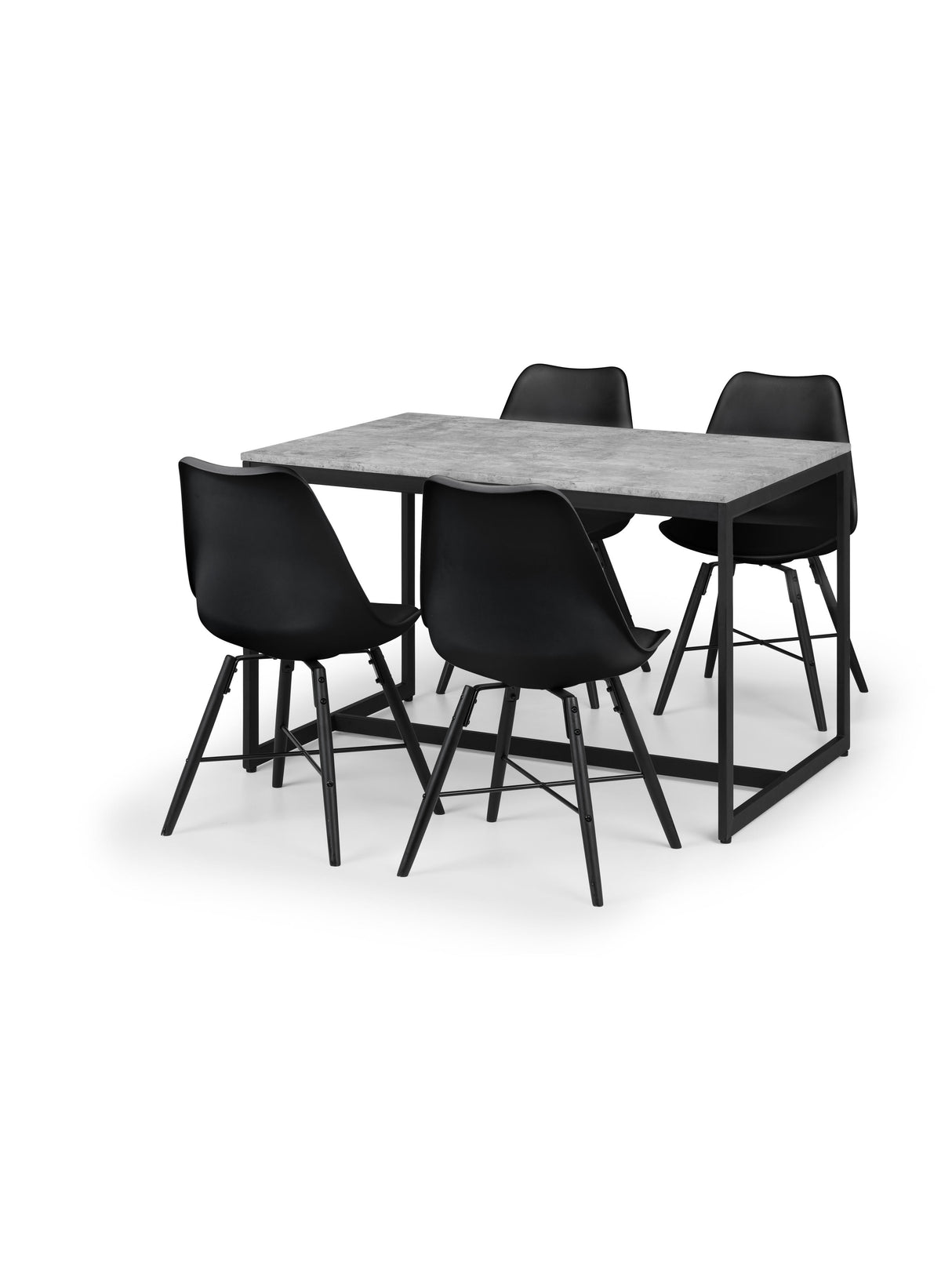 Kari Plastic Dining Chair (Set of 2)